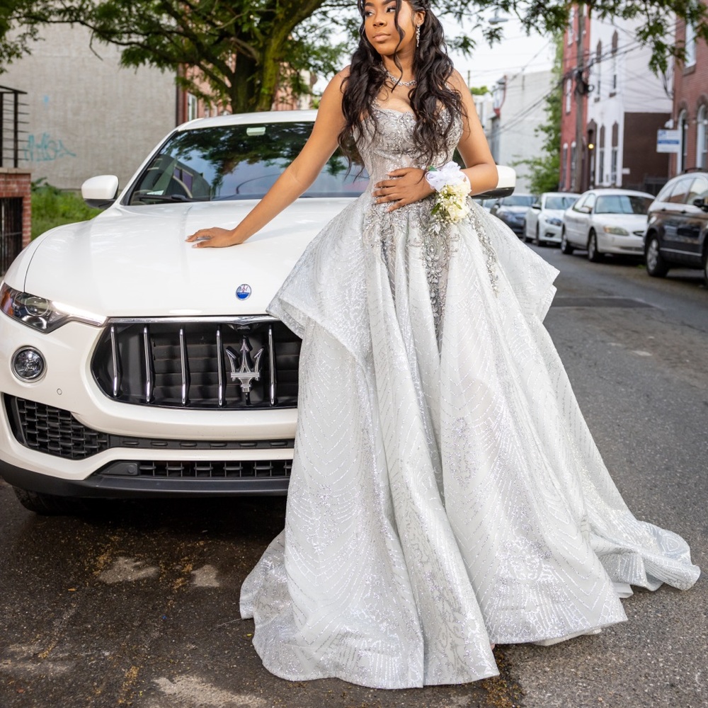 Very glamorous dress for a wedding or prom